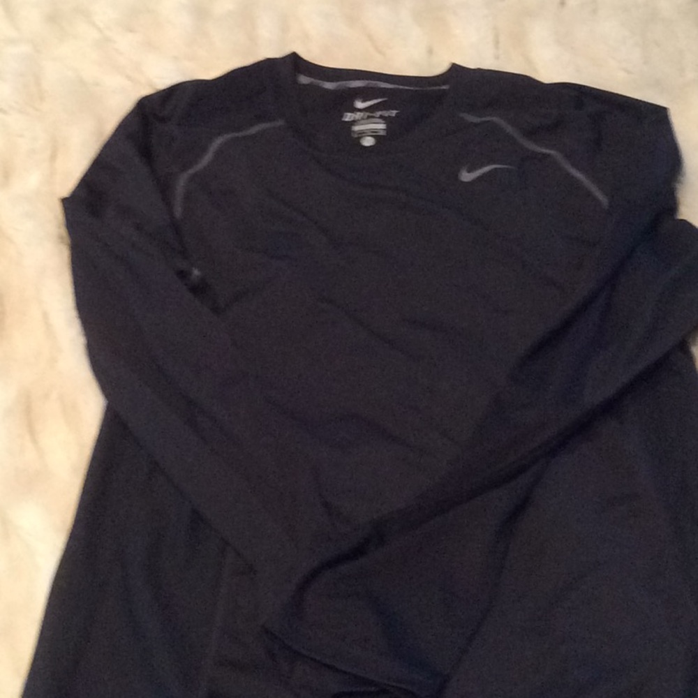 Nike Dri Fit long sleeve athletic shirt